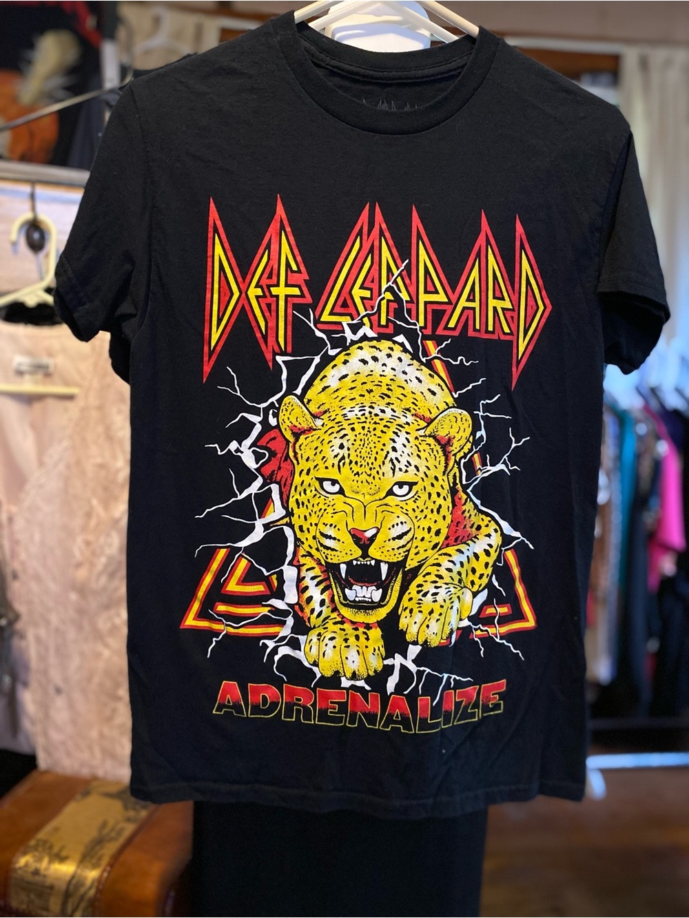 Def Leppard Adrenalize Graphic Tee - Black